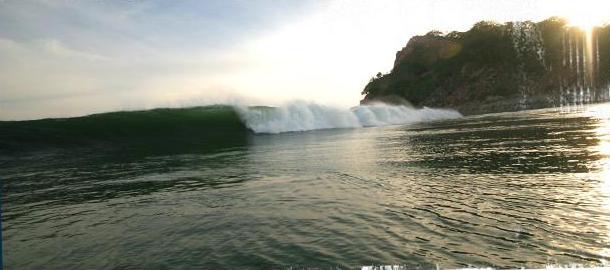 Spring break surfing